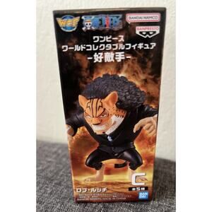 One Piece WCF Rob Lucci Worthy Opponent Figure BNIB US Seller